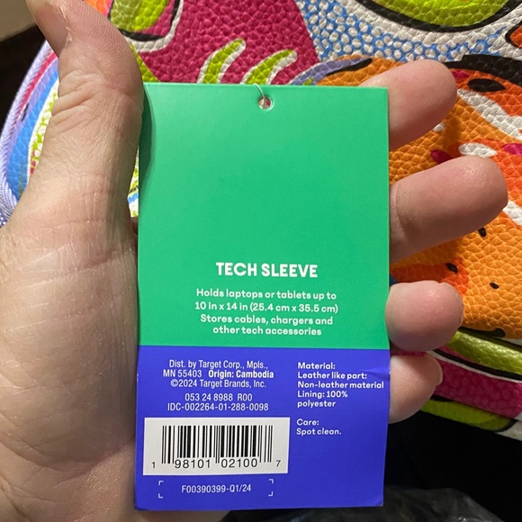 Target Colorful Fruit Pattern Electronics Case - Picture 2 of 4